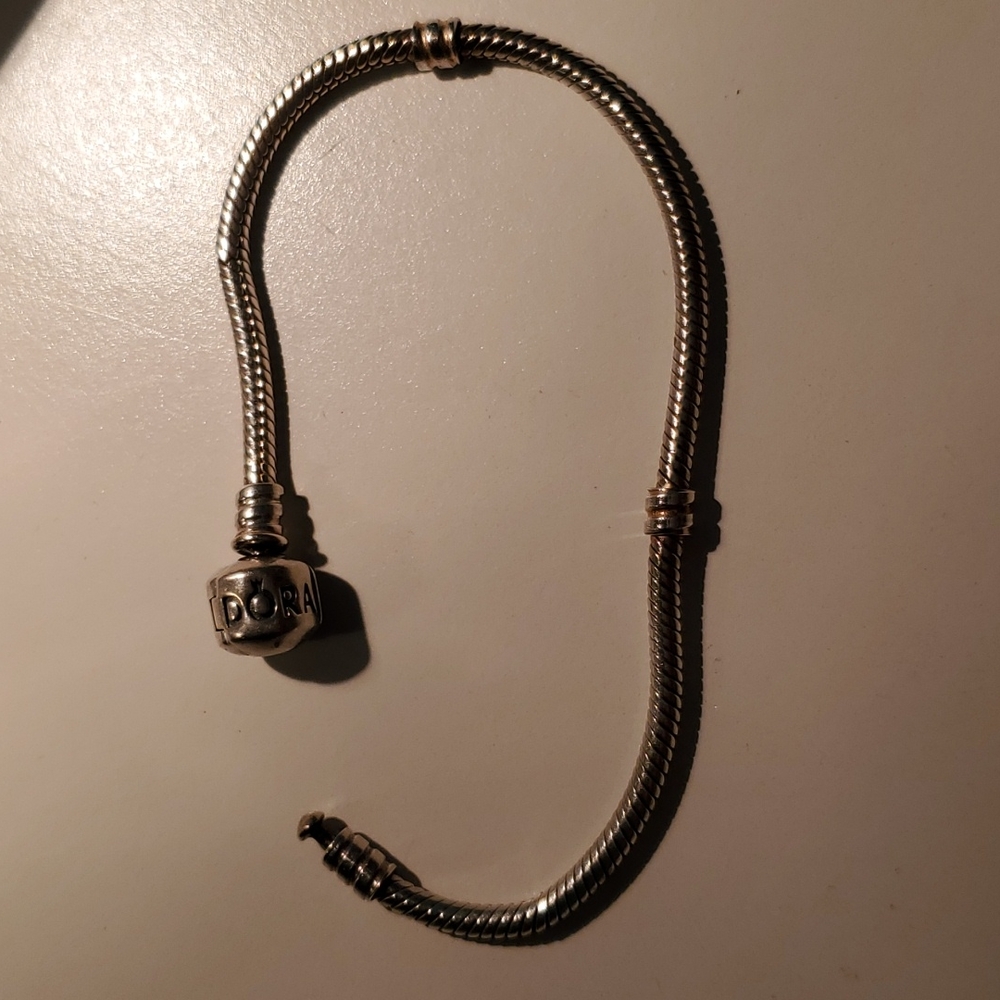 Pandora moments sterling snake bracelet